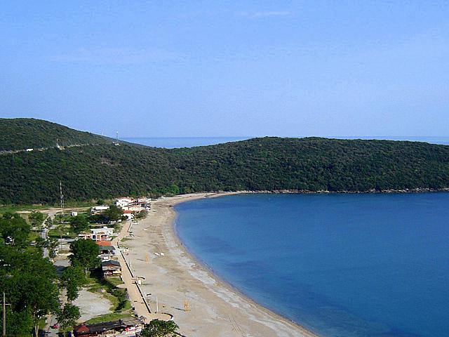 o mar em montenegro