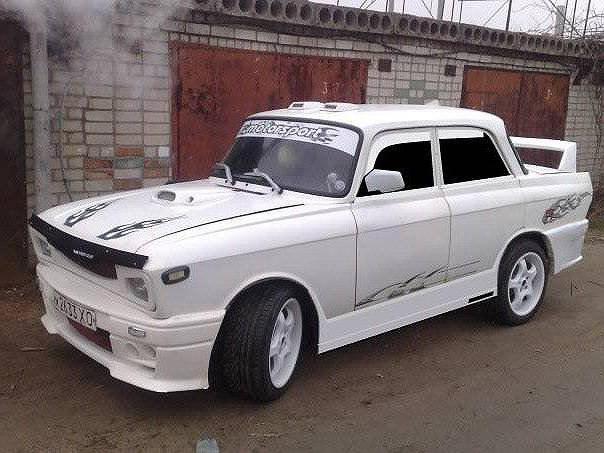 tuning Moskvich 2140 with their hands