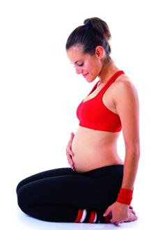 balançar de imprensa durante a gravidez