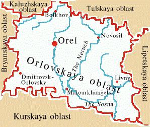 населення Орла і Орловської області