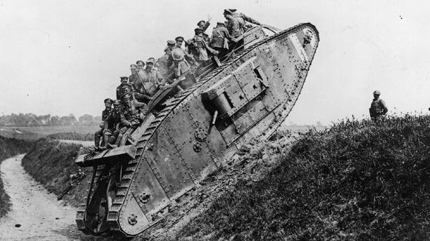 坦克战的第一次世界大战