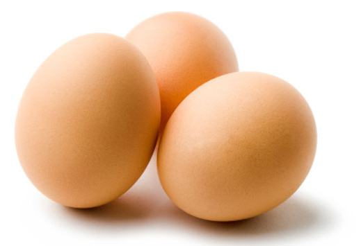 多少你可以吃鸡蛋放在一个空空的肚子