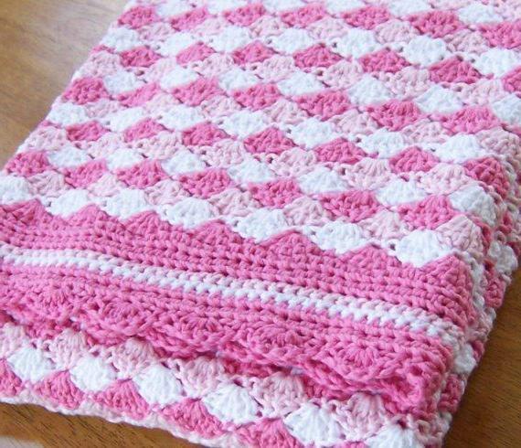 pattern crochet seashells