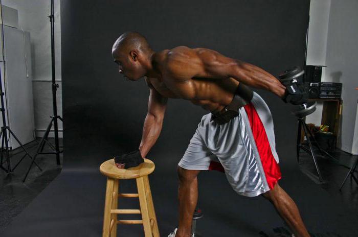 Straightening your arms in the tilt and push-UPS: photo