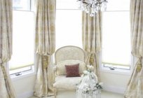 Stylish sheer curtains for the hall