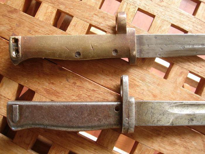 la bayoneta los cuchillos de la primera guerra mundial