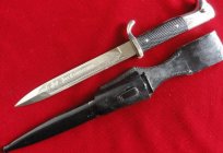 La bayoneta-cuchillo alemán de los tiempos pvp: precio, foto