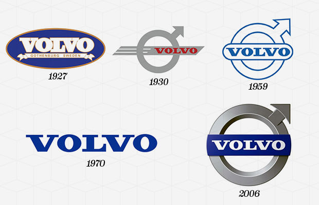 のロゴマーク"Volvo"