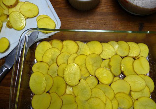 грибна запіканка з картоплею в духовці рецепт приготування в домашніх умовах фото