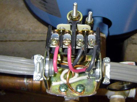 connection pressure switch