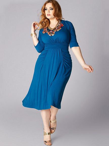 the Styles of dresses for fat women small stature