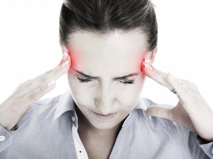 Kopfschmerzen im Bereich der Stirn und Schläfen Gründe
