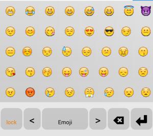 how to put emoticons on instagram for Android