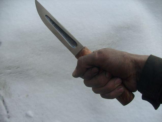 Якуцкая працоўны нож.