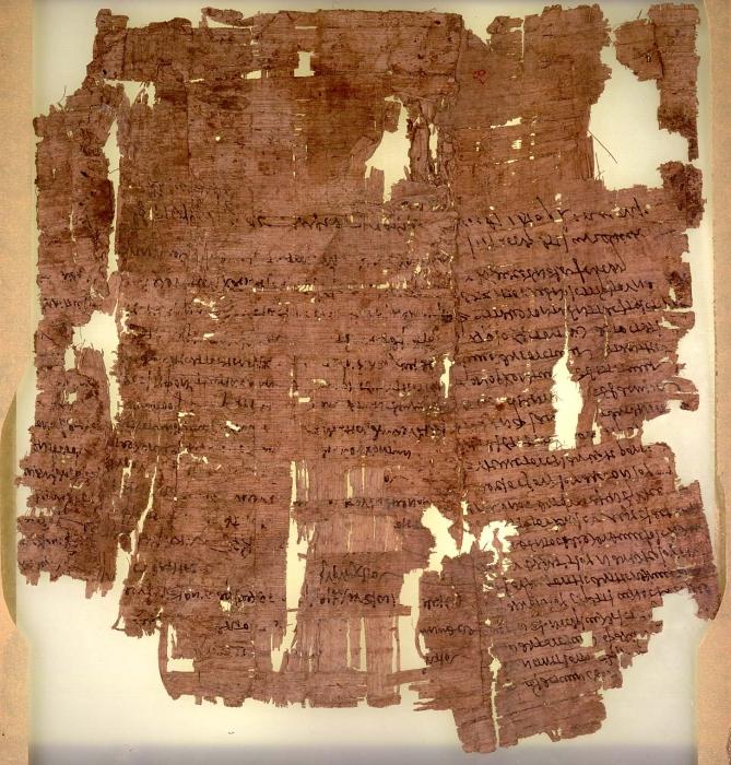 parşömen papirüs