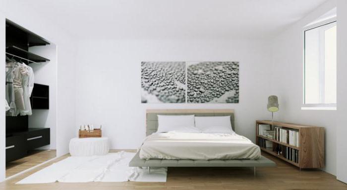 skandinavischen Stil im inneren der Wohnung Foto