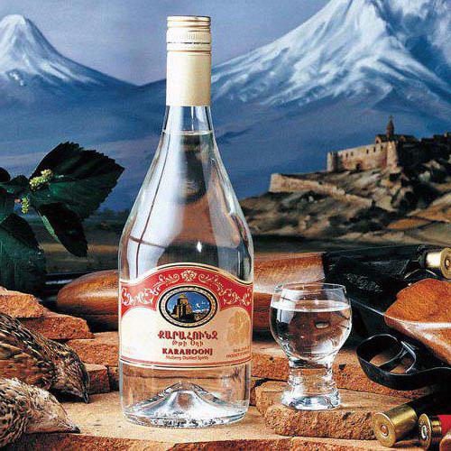 Тутовая armênio vodka