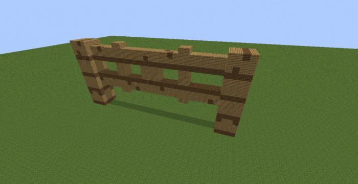 how to make gates in minecraft