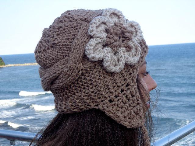 модні вязані шапки зима