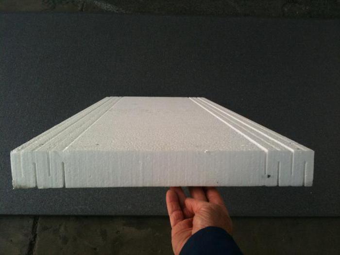floor insulation foam under screed instruction