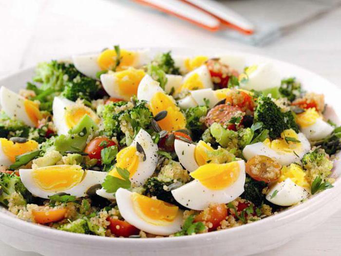 salads with boiled eggs recipes