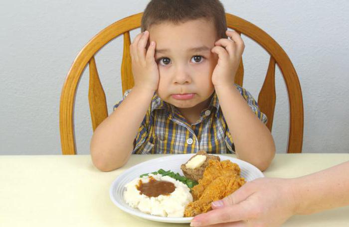 das Kind isst kein Fleisch