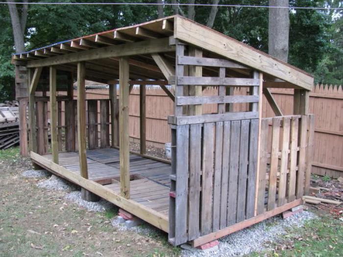 pier Foundation for a shed