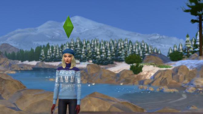 كيفية Sims 4 لجعل الشتاء