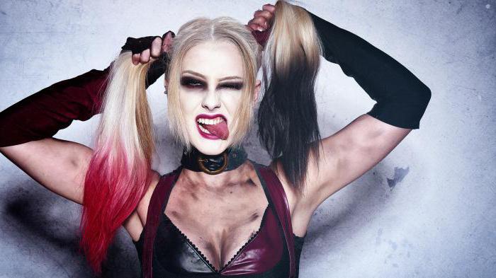  makeup Harley Quinn