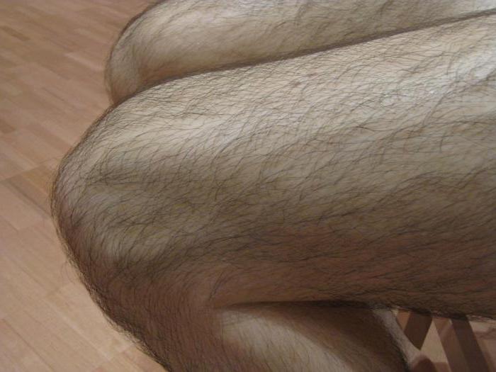 why human hair on legs