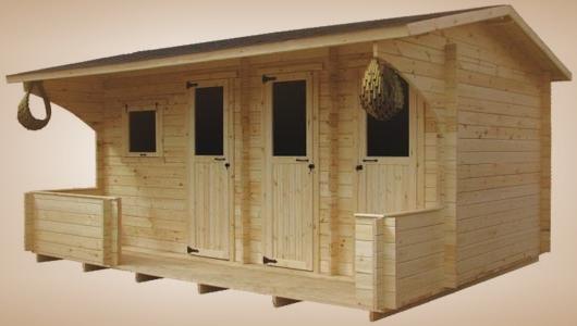 country cabins insulated
