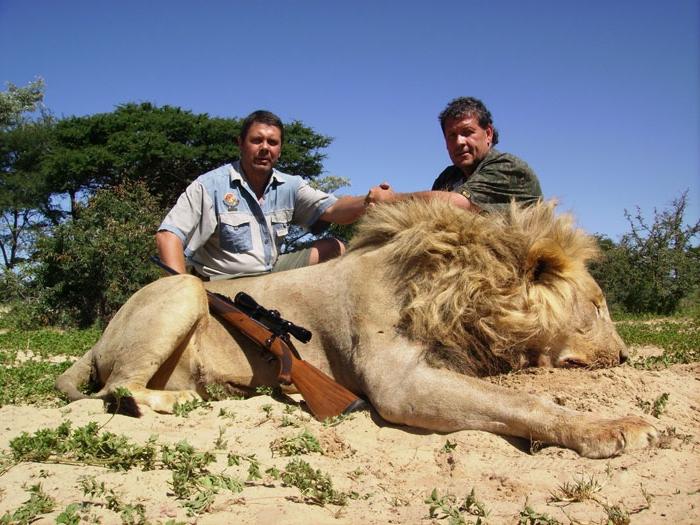 la caza en áfrica