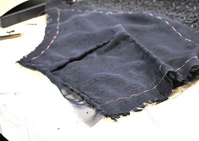 cómo coser un bolero patrón