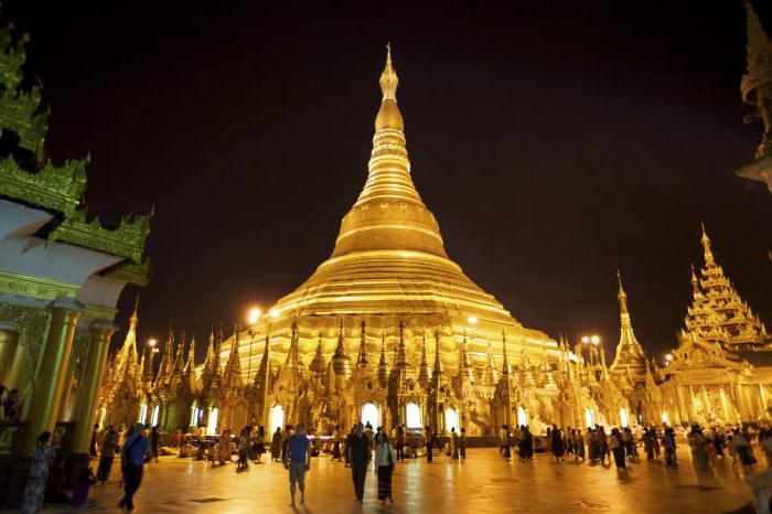 la Pagoda de shwedagon
