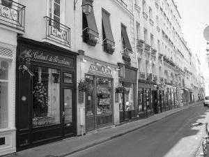 ulice paryża zdjęcia