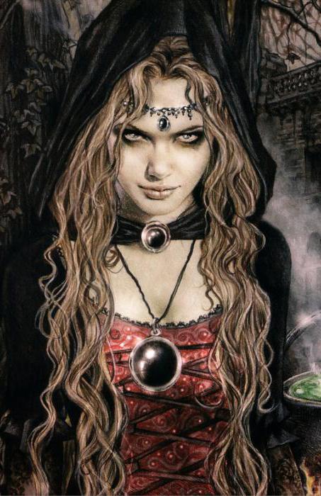 Description of the witch who is the witch