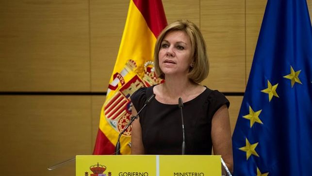der Minister der Verteidigung Spanien