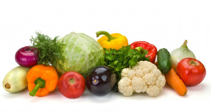 welche Gemüse zugesetzt Salat