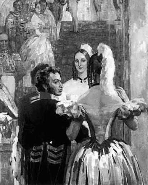 Anna Kern and A. S. Pushkin