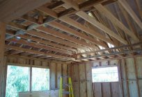 Ways of fastening of the rafters to the joists