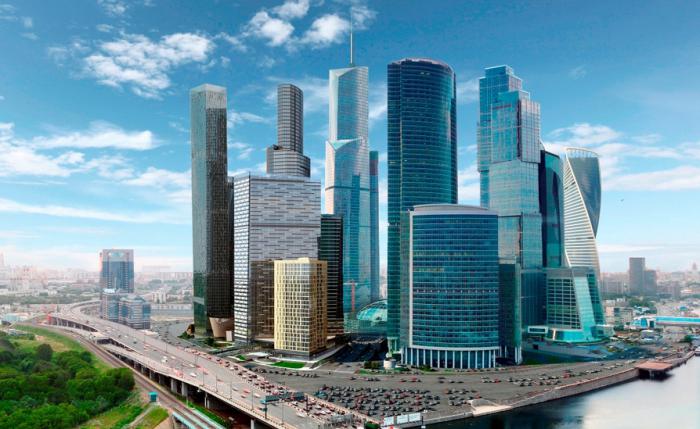 how many floors are in Moscow city
