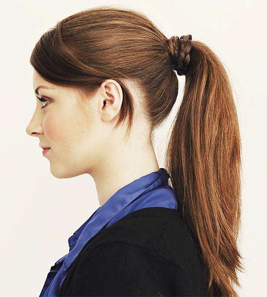 how to make a beautiful high ponytail
