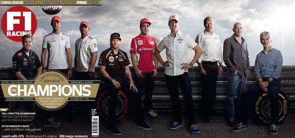 die Champions der Formel 1