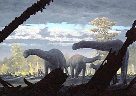 малюнкі траваедных дыназаўраў