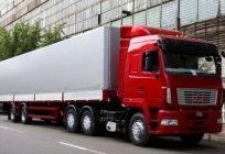 MAZ-6430 - powerful and fast tractor unit long distance