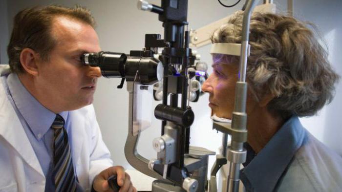 el diagnóstico de la факосклероз ojos