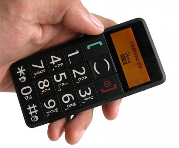 Телефон з великими кнопками