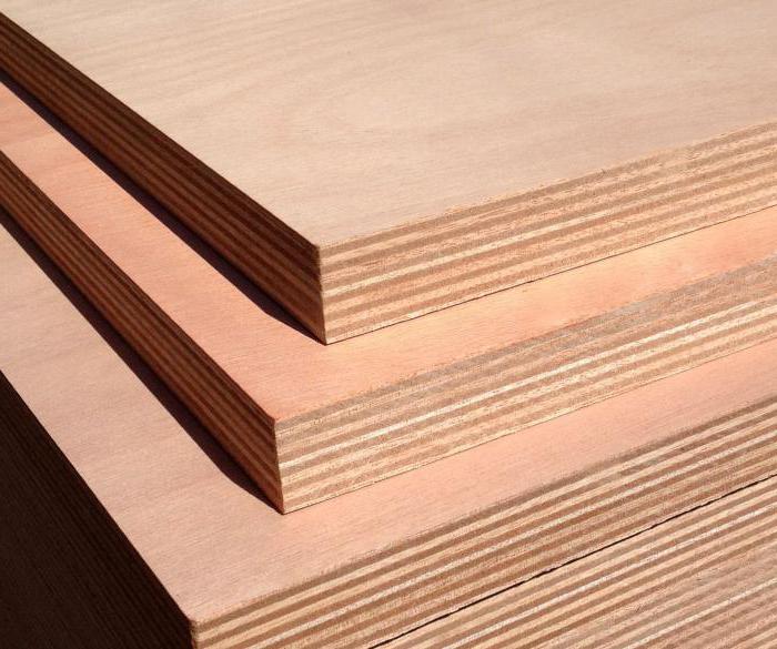 plywood species and thickness