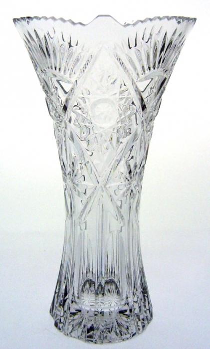 Kristall-Vase