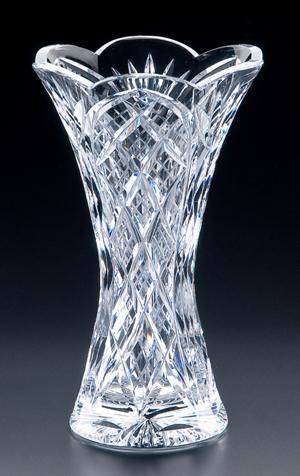 Cristal vasos de flores